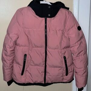 Pink Michael Kors Puffer Jacket